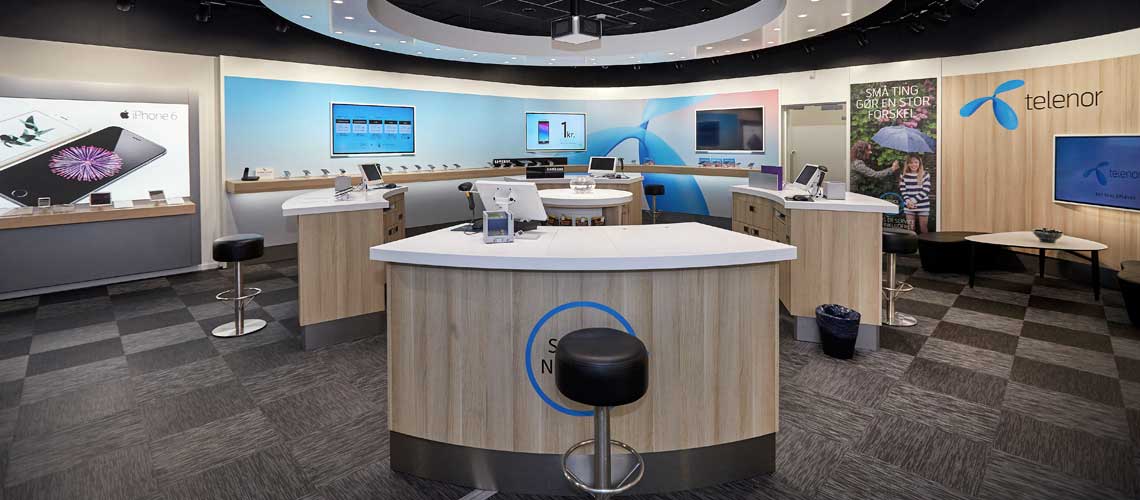 Telenor butikker